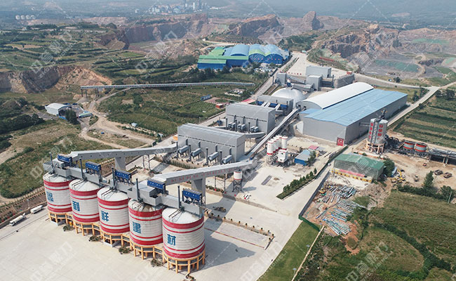 鑫利祥建材年產1000萬噸綠色環保砂石廠